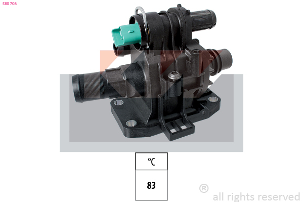 Termostat chladenia KW